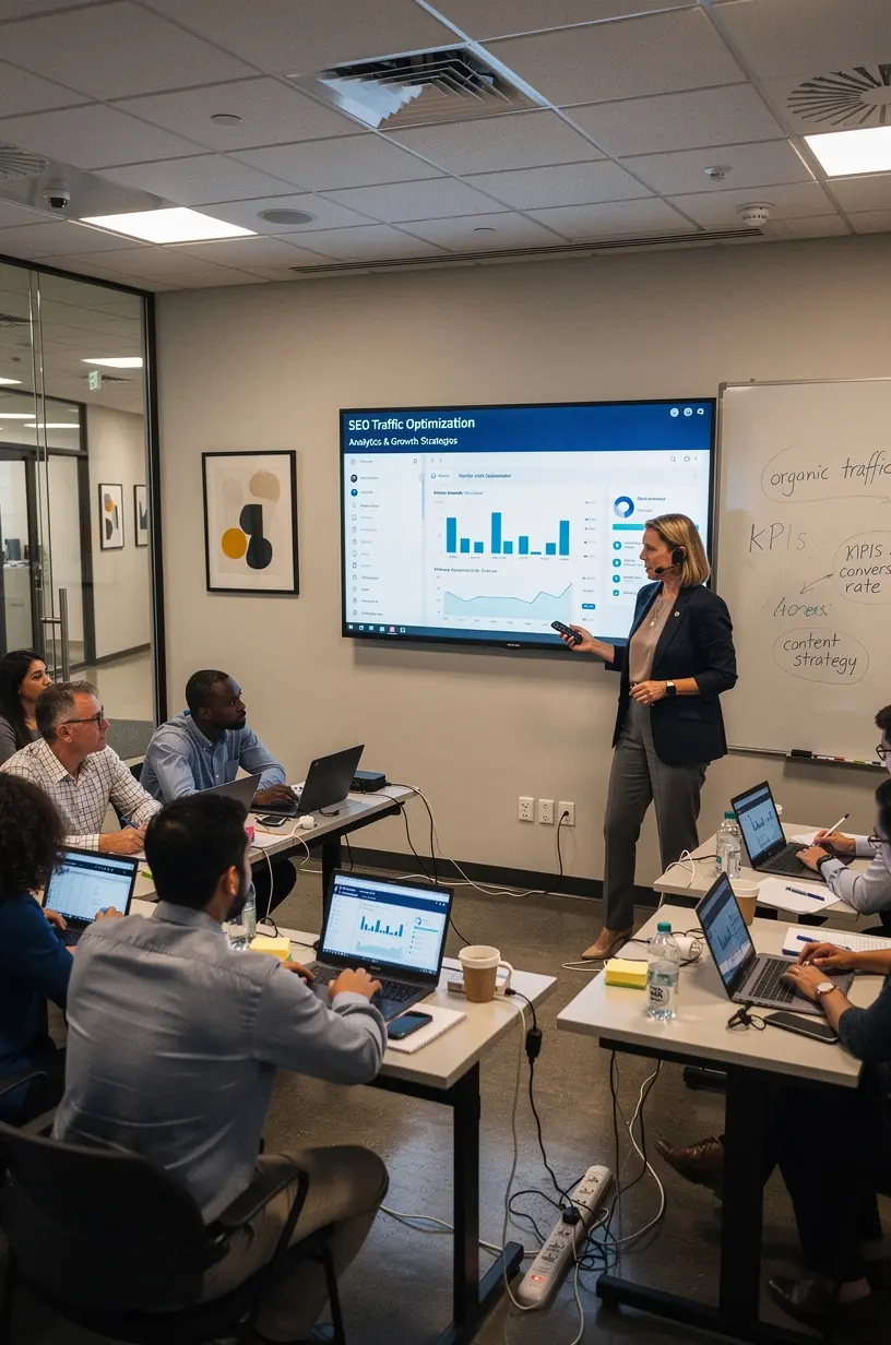 Professional team collaboration